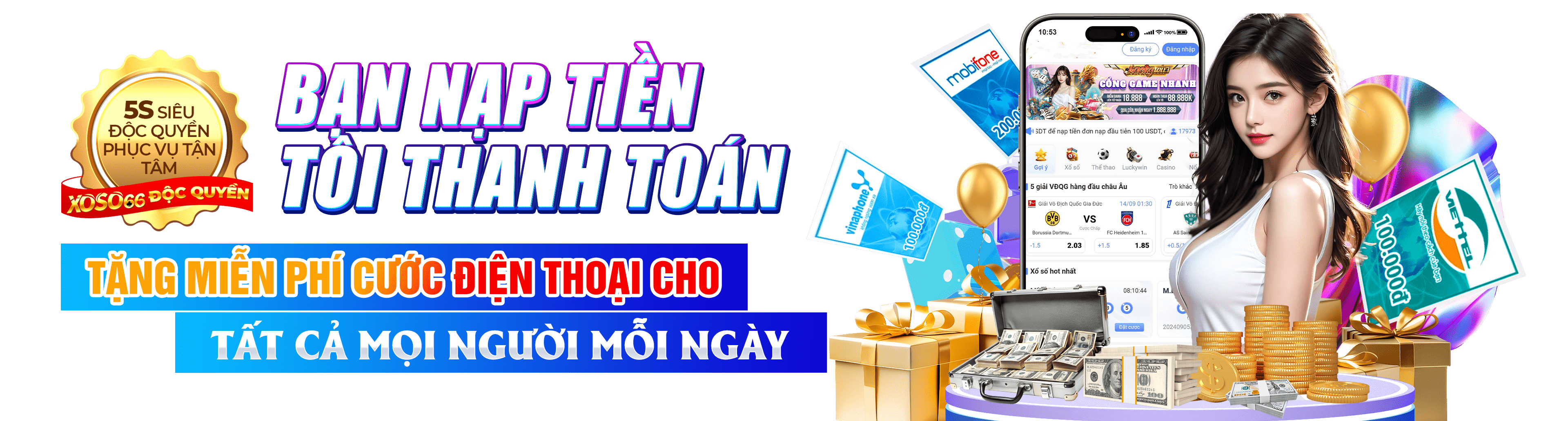 Hình ảnh quảng cáo của kings hiển thị nền tảng và các lợi ích